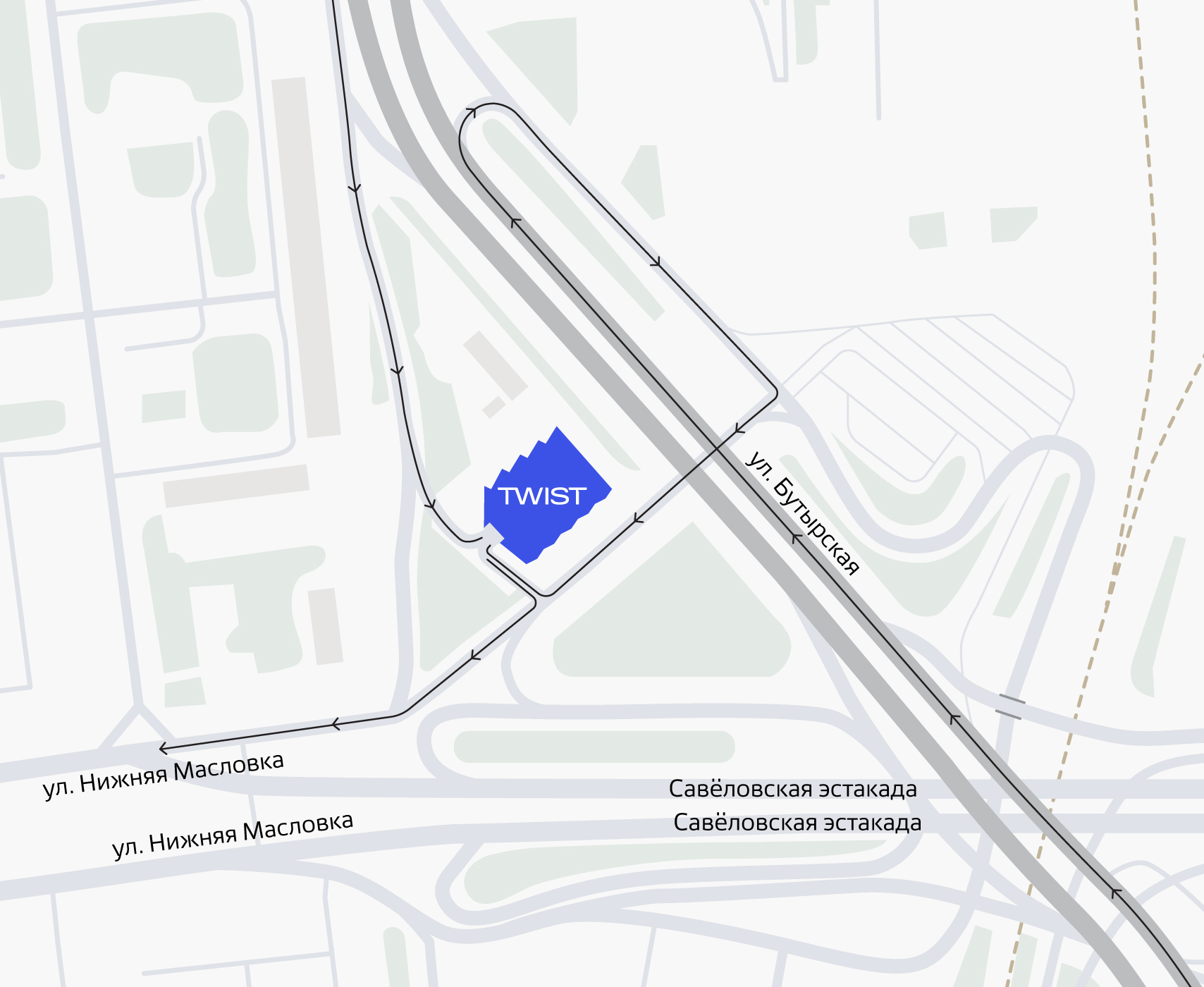 Расположение