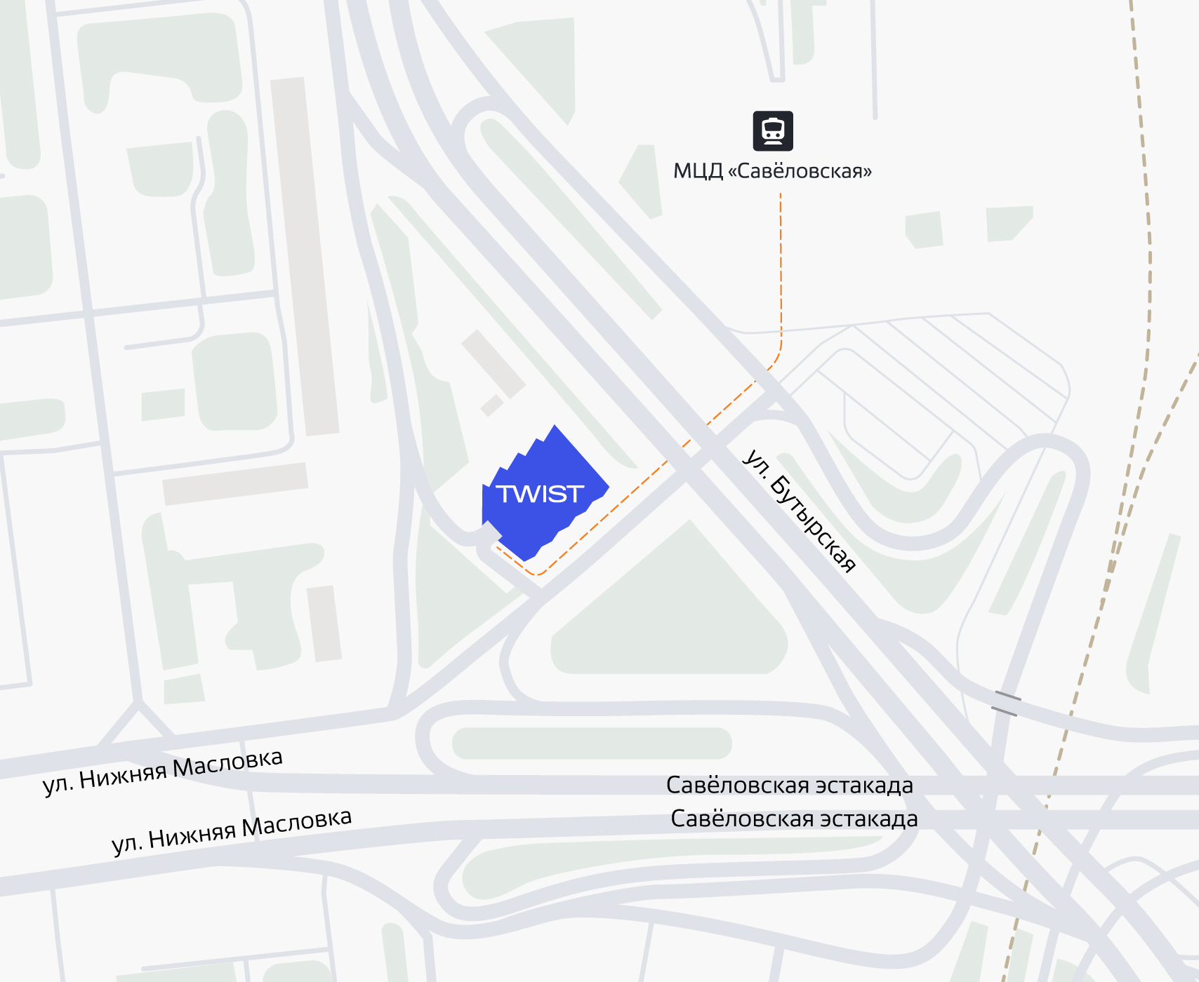 Расположение